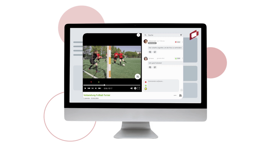 Social Video Player Fußball