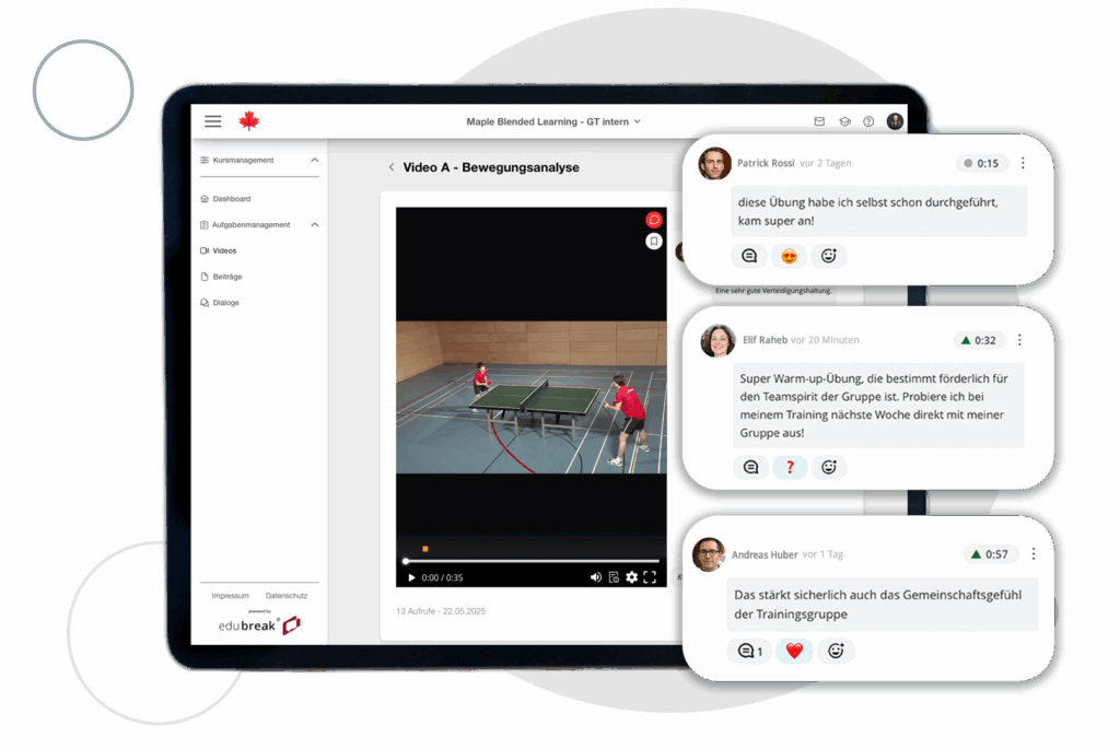 Maple Social Video Player