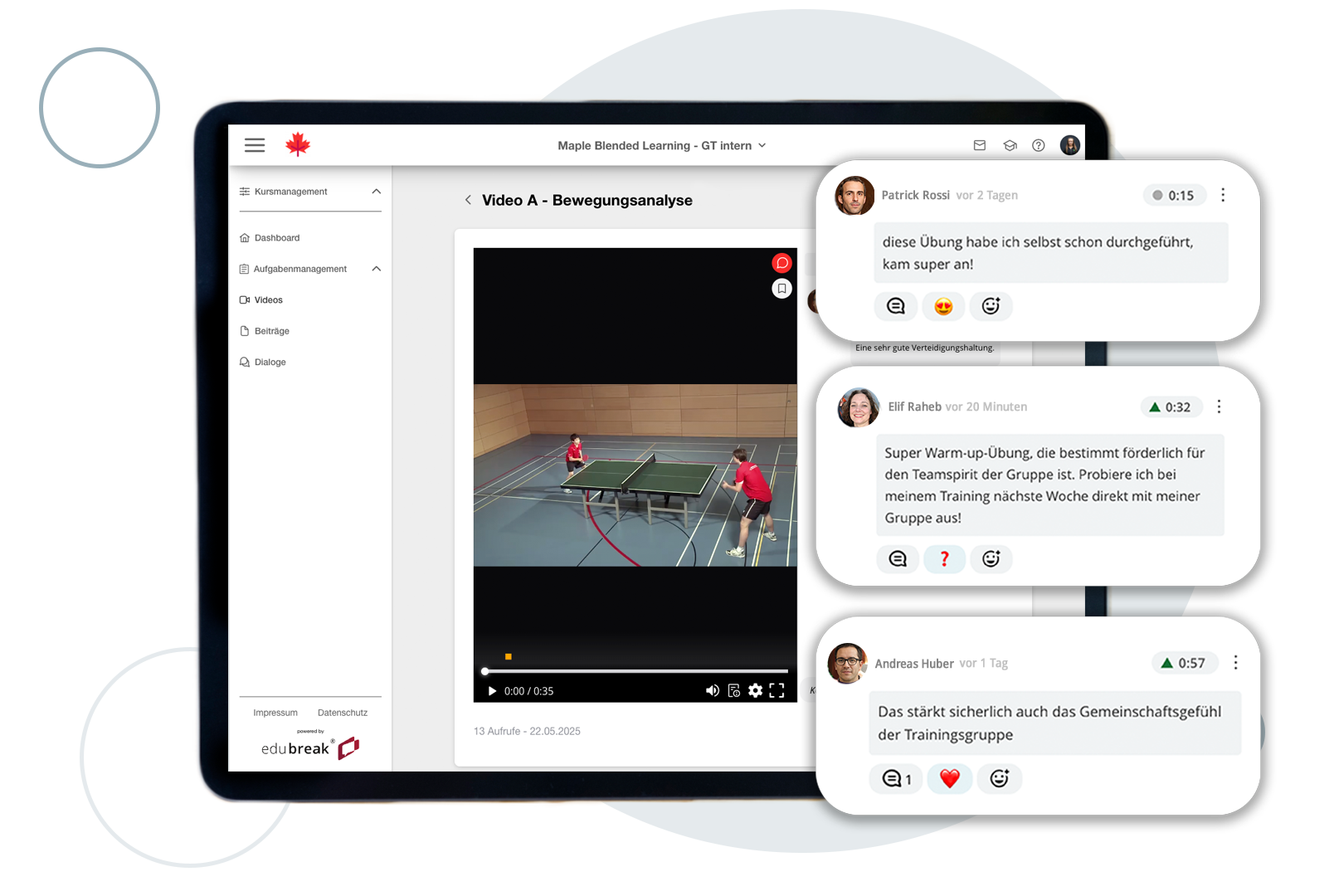 Maple Social Video Player